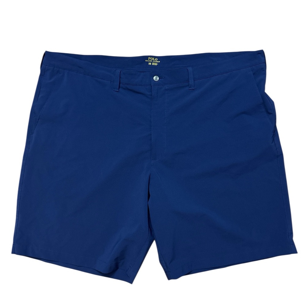 Polo Ralph Lauren Men’s Navy Blue Stretch Shorts Size 44B Casual Comfy Classic - Picture 3 of 9